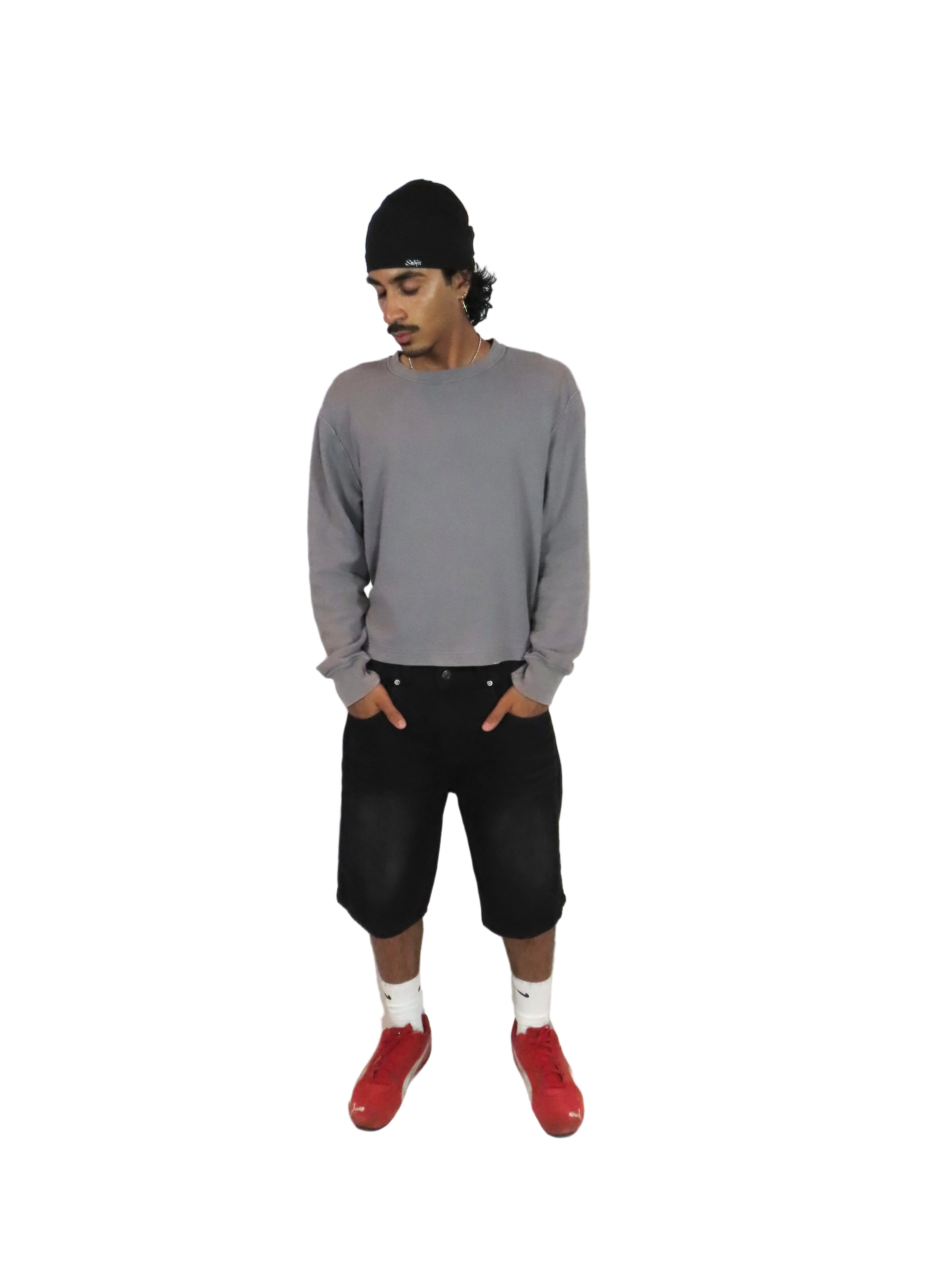 Stonewash Baggy Jorts