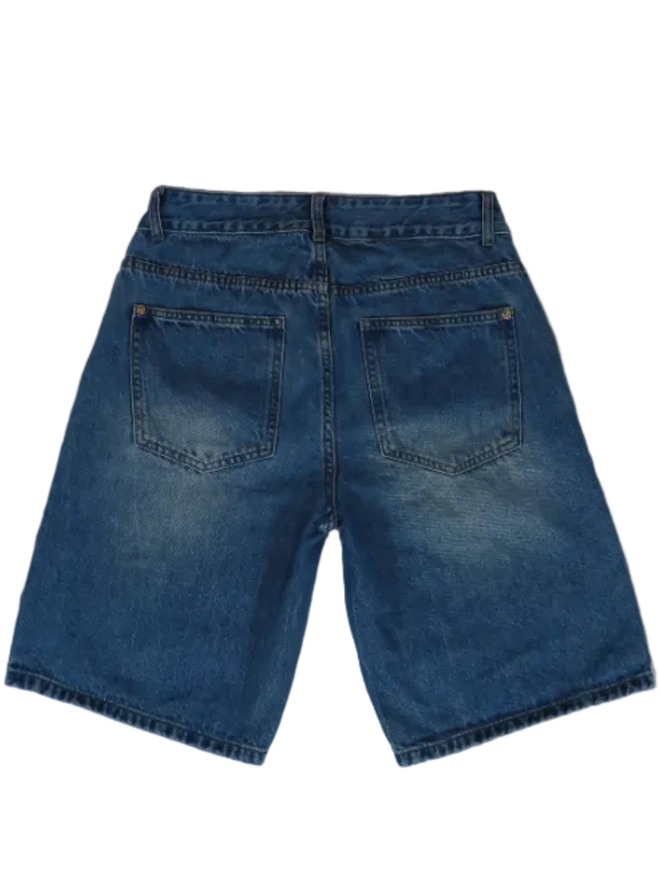 Light Wash Baggy Jorts